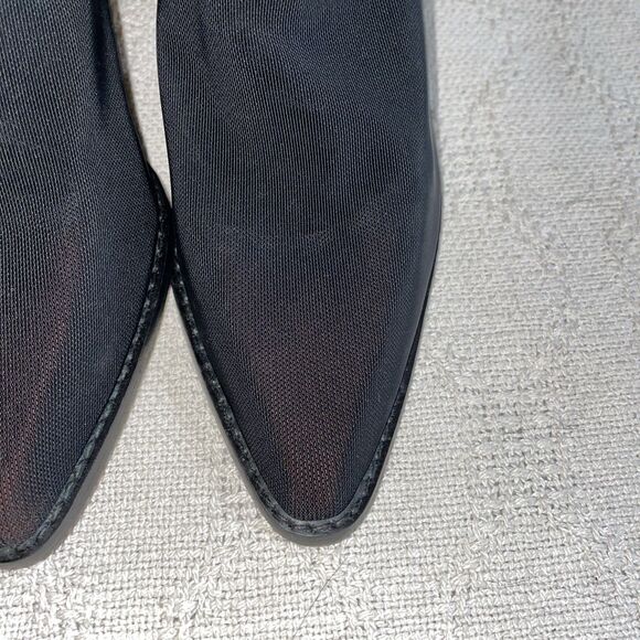 Nordstrom Women’s Dress Pumps Size 7 B Black Fabric Going Out Party Business - Picture 9 of 12